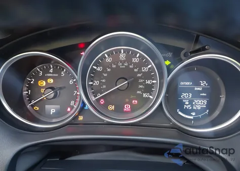 2016 Mazda Cx-5 Touring из США, поврежденный, VIN JM3KE2CY9G0876512